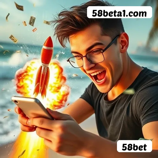 Tela login 58bet